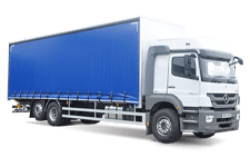 Car Hire Dewsbury - 26 Tonne Curtain Side Truck - Truck hire Dewsbury