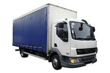Car Hire Dewsbury - 7.5 Tonne Curtain Side Truck - Truck hire Dewsbury